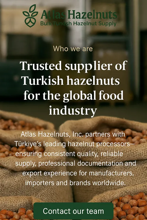 Atlas Hazelnuts sourcing and export operations