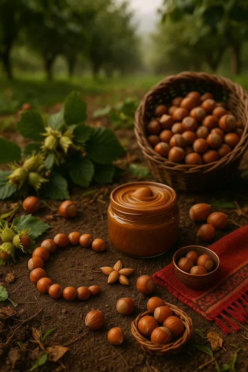 Black Sea hazelnut origin map